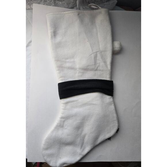 Prima Two Feet Long Snowman Stocking with Cardinal - Picture 9 of 9